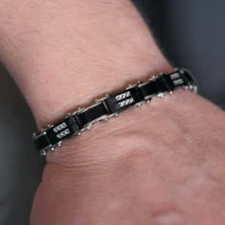 Homme Luzaka Bracelets<Bracelet Tommy acier carbone