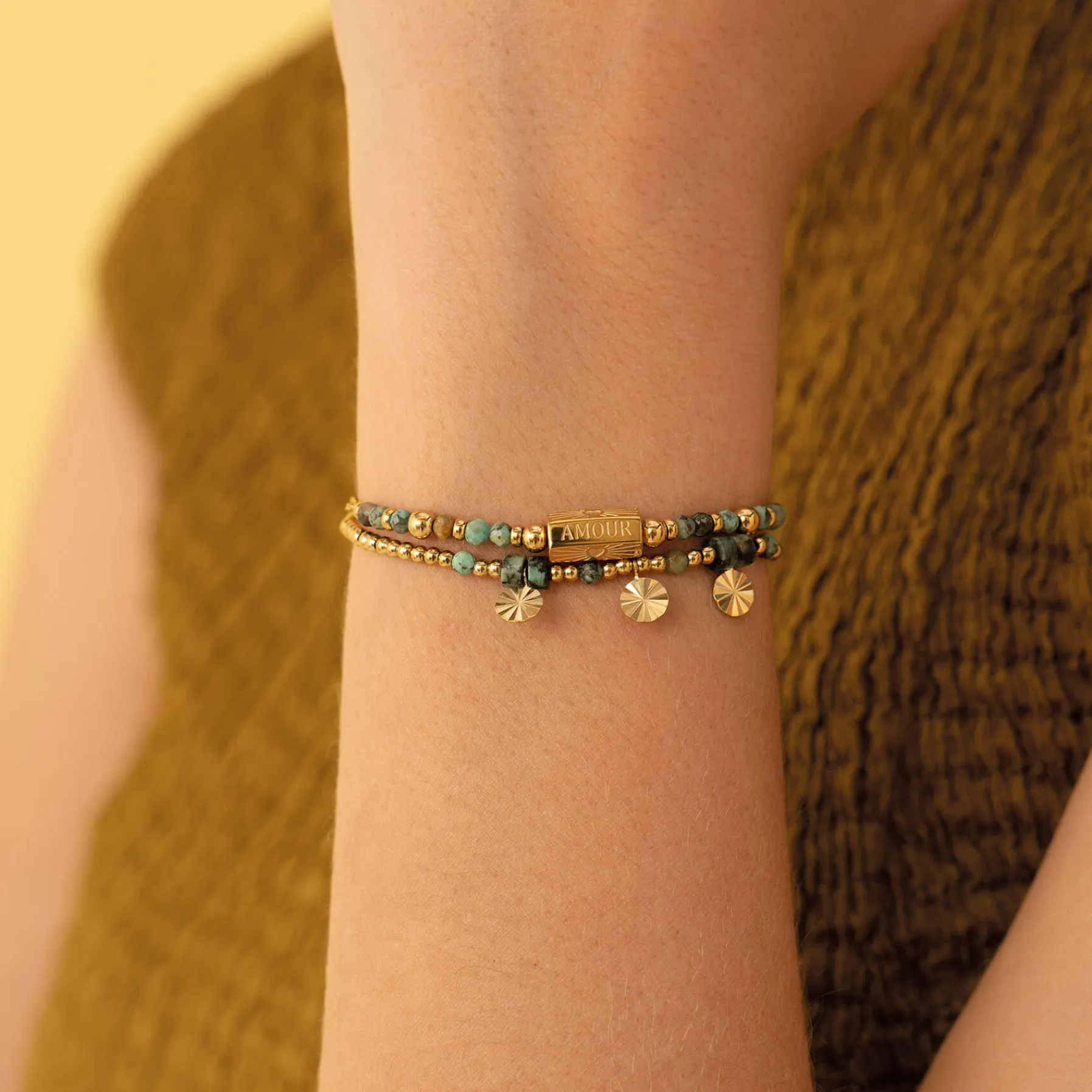 Femme Luzaka Bracelets<Bracelet Totem Turquoise Africaine