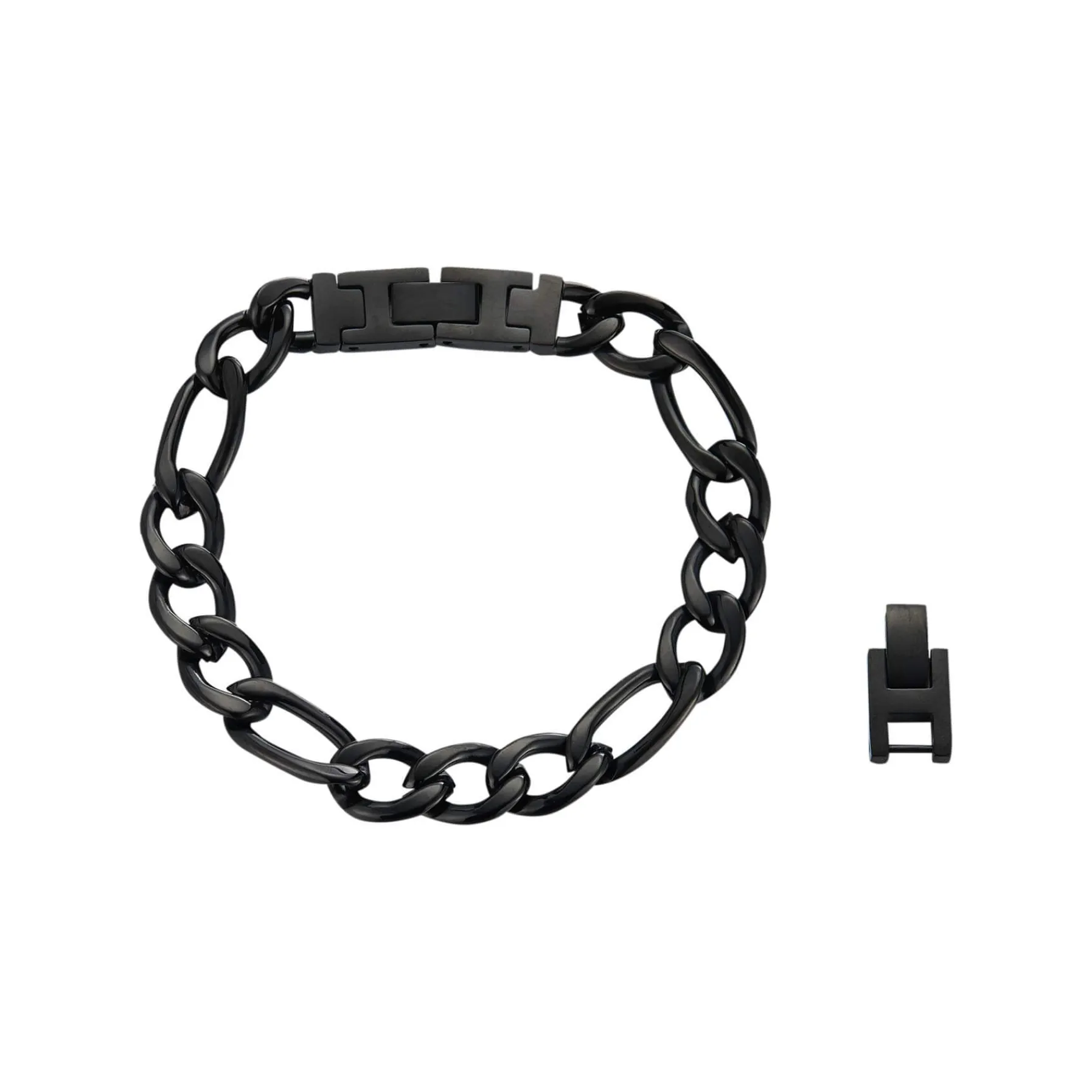Homme Luzaka Bracelets<Bracelet Victor acier noir