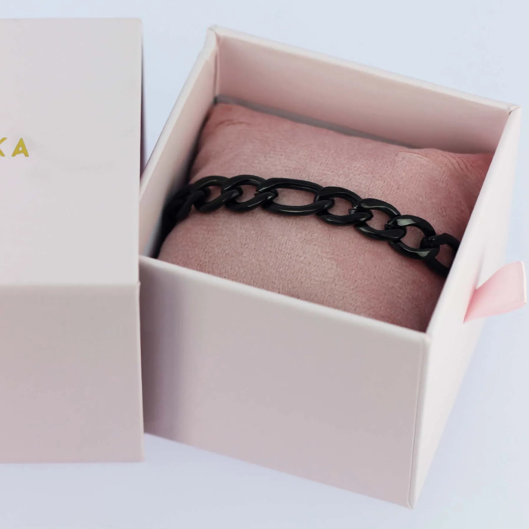 Homme Luzaka Bracelets<Bracelet Victor acier noir