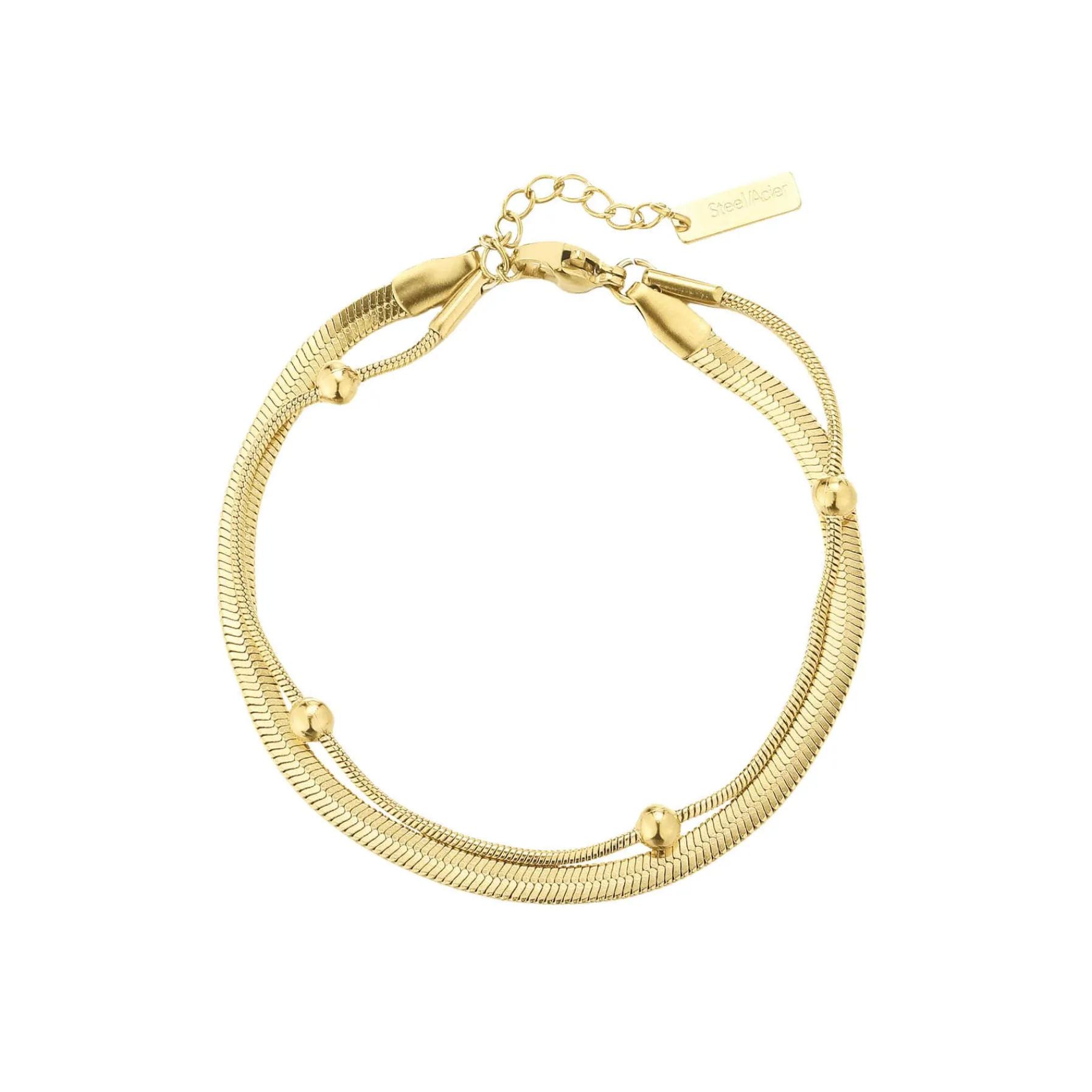 Femme Luzaka Bracelets<Bracelet Yéléna 2 chaines