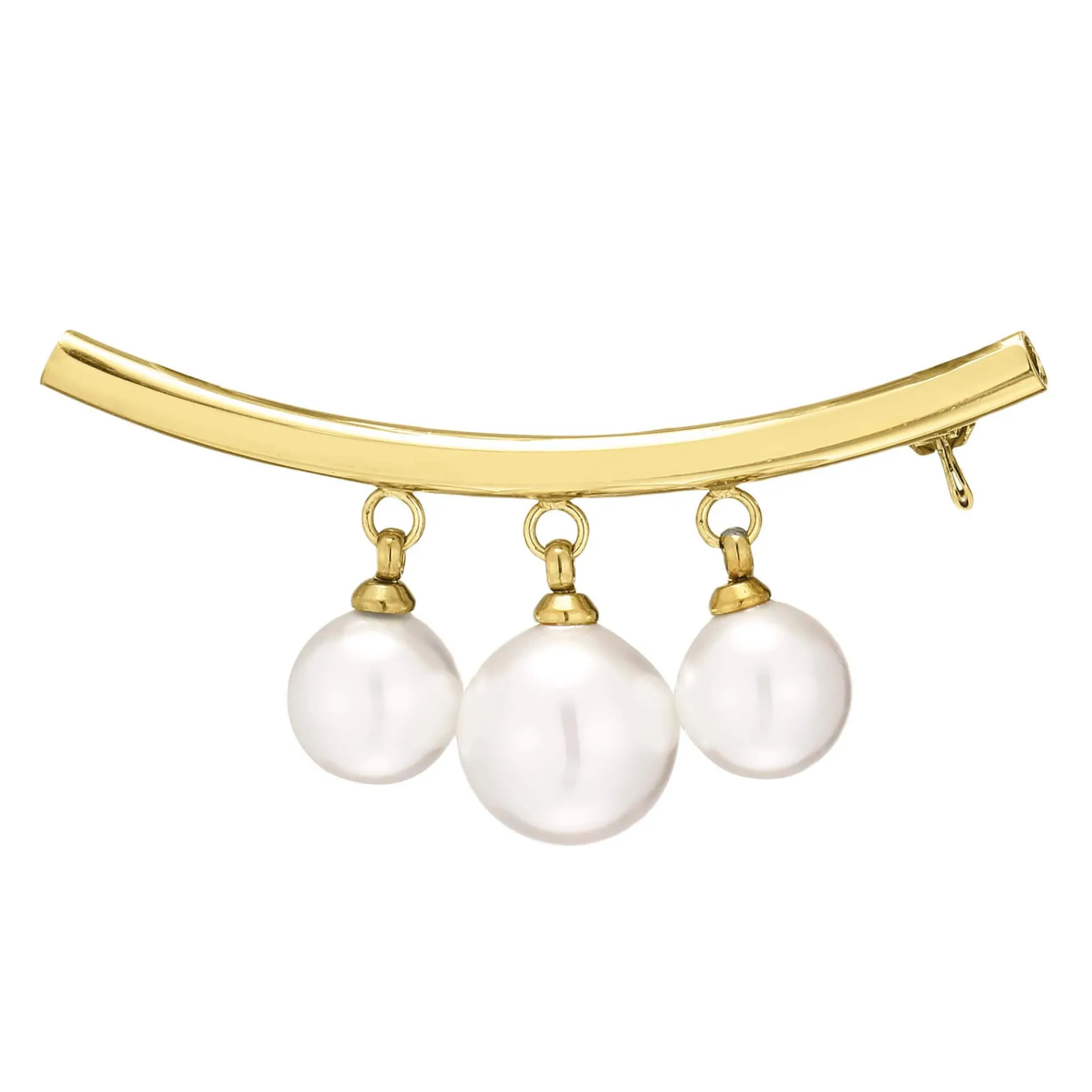 Femme Luzaka Broches<Broche Emmy acier doré or