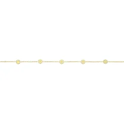 Femme Luzaka Chaînes De Cheville<Chaine de cheville Marguerite acier doré or