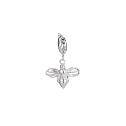 Luzaka Luzacharms<Charm Abeille acier