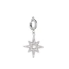 Luzaka Luzacharms<Charm acier Soleil et zircon