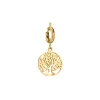 Luzaka Luzacharms<Charm Arbre de vie acier doré or