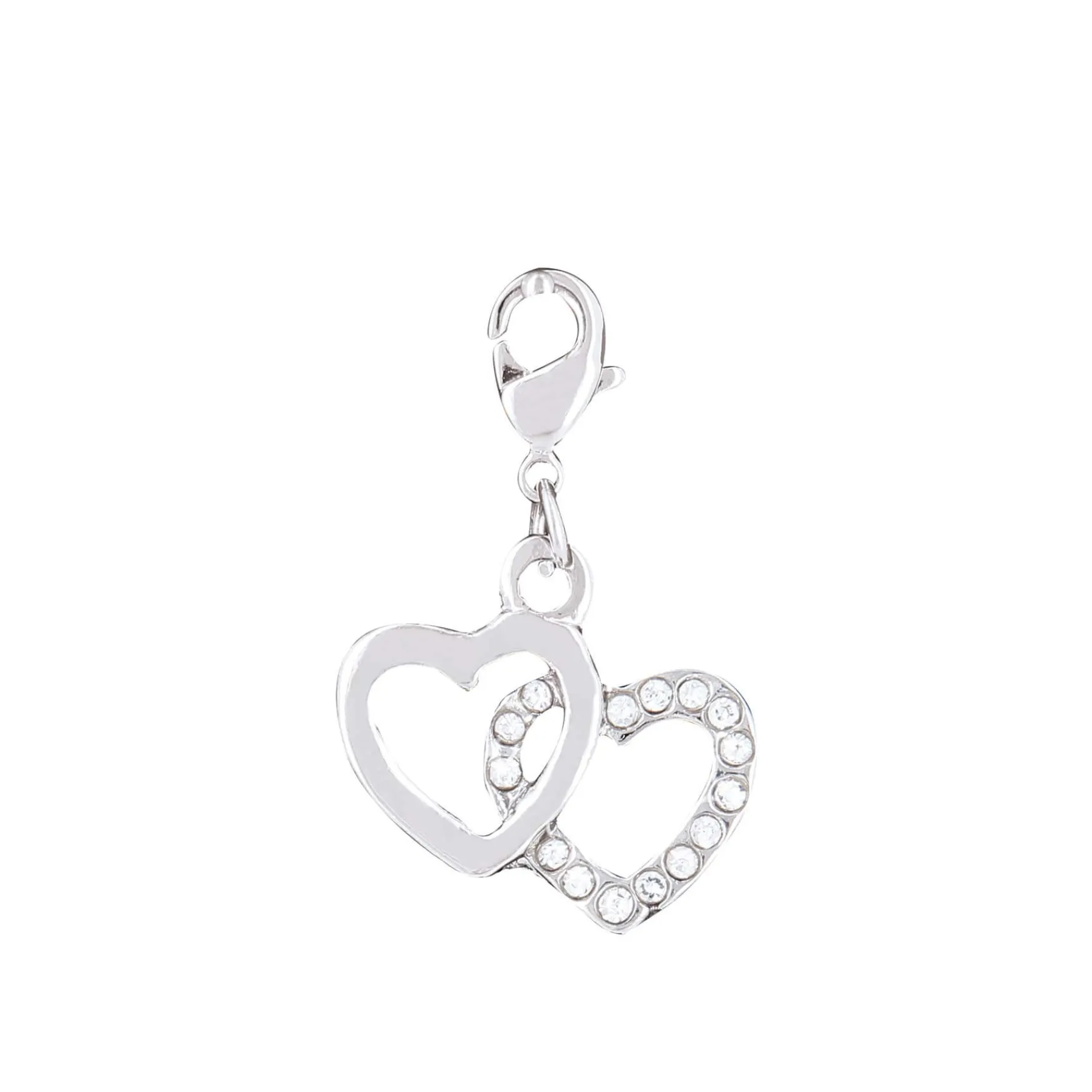 Luzaka Charms Métal<Charm Double coeur