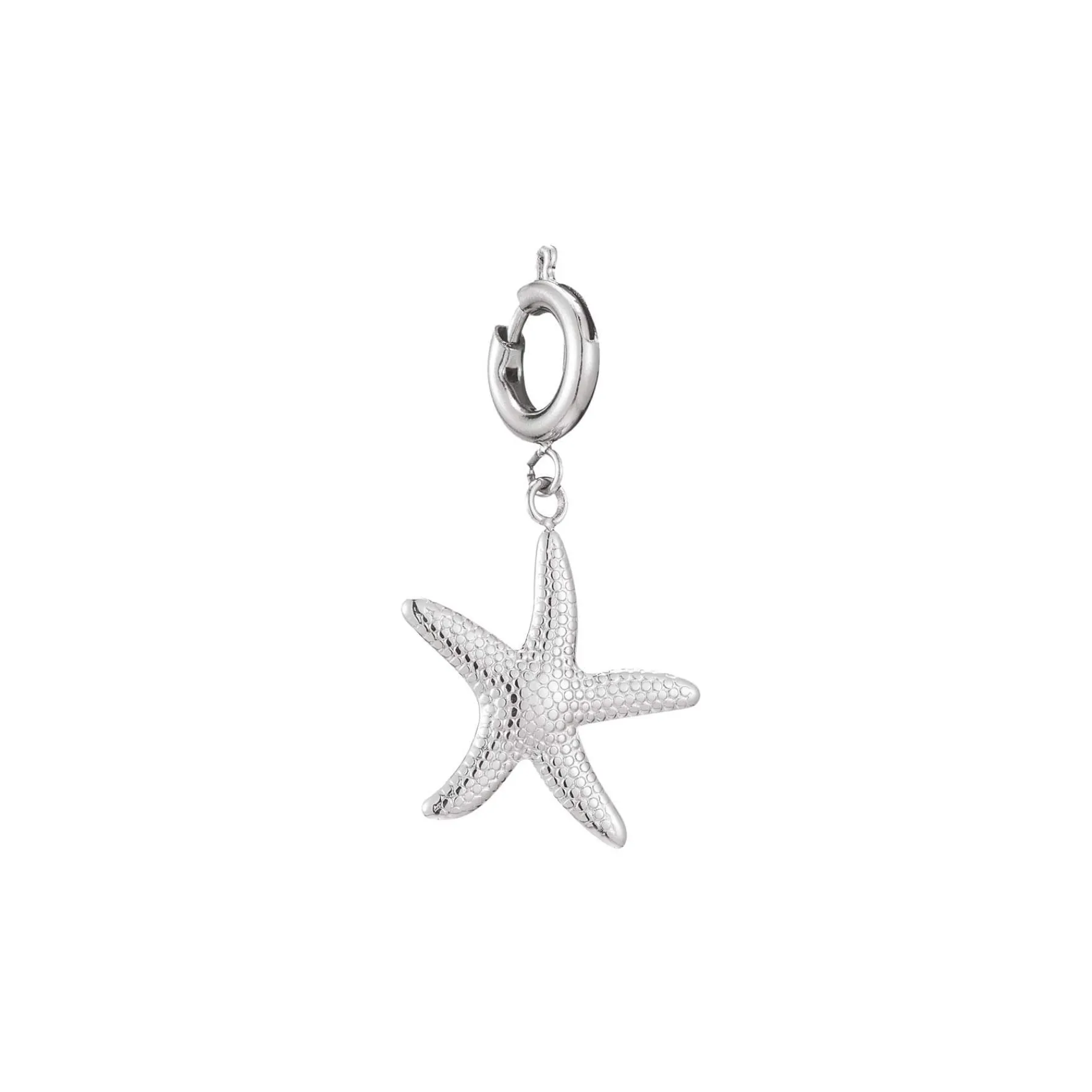 Luzaka Luzacharms<Charm Etoile de mer acier
