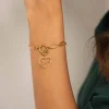 Luzaka Luzacharms<Charm Love acier doré or