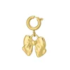 Luzaka Luzacharms<Charm Noeud  acier doré or