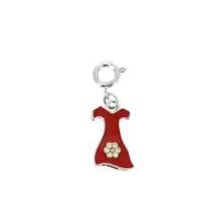 Luzaka Charms Métal<Charm Robe rouge
