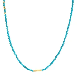 Femme Luzaka Colliers<Collier Amour Howlite bleu