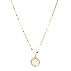Femme Luzaka Colliers<Collier Arbre de vie strass