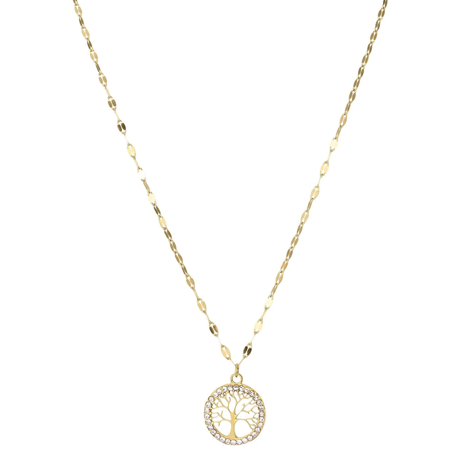 Femme Luzaka Colliers<Collier Arbre de vie strass