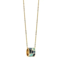 Femme Luzaka Colliers<Collier Art M1 acier doré or