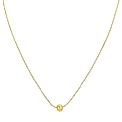 Femme Luzaka Colliers<Collier Asio acier doré or