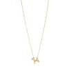 Femme Luzaka Colliers<Collier Dog acier doré or