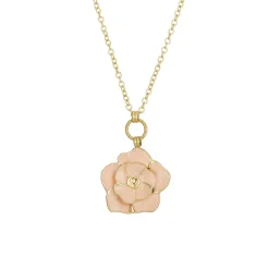 Femme Luzaka Colliers<Collier Eden rose acier doré or