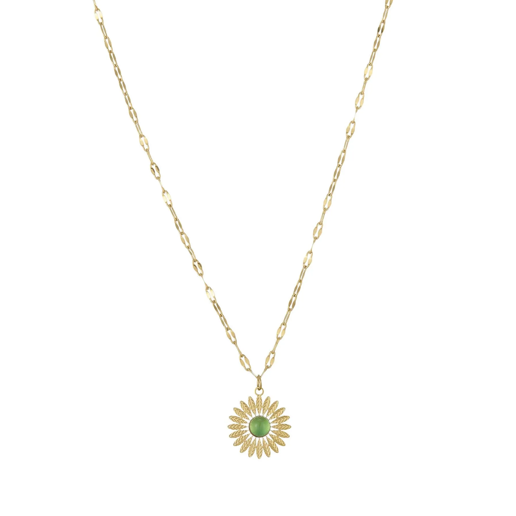 Femme Luzaka Colliers<Collier Elios Aventurine verte