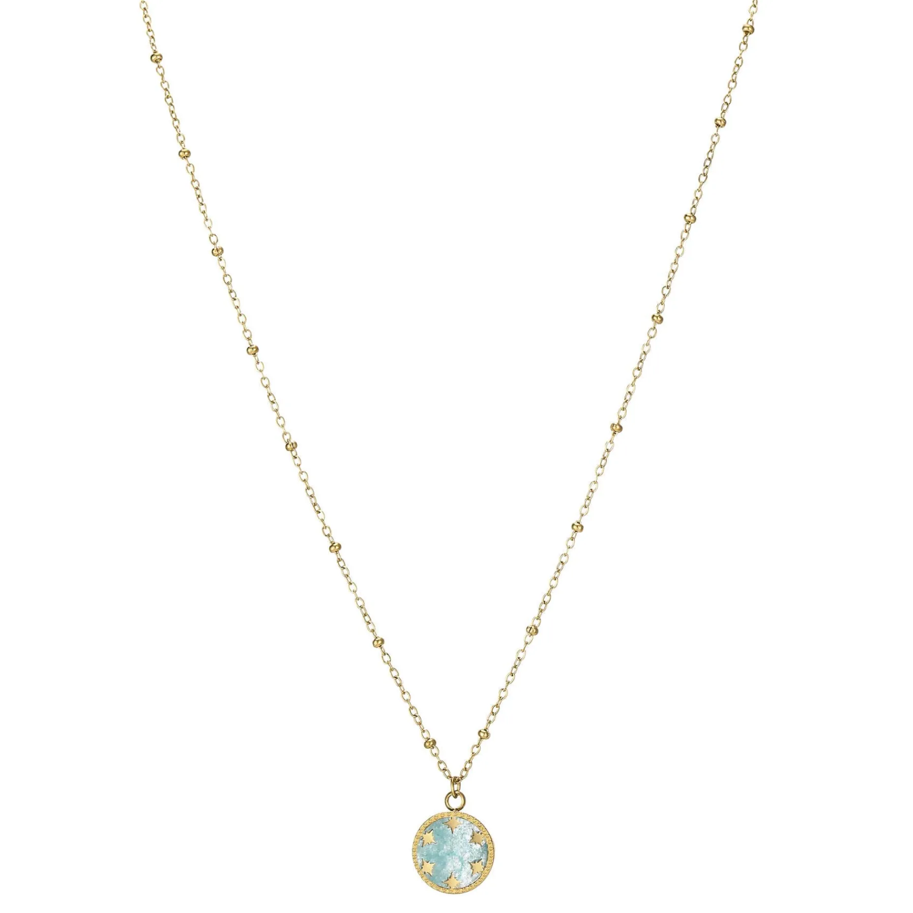 Femme Luzaka Colliers<Collier Etoiles pierre Amazonite