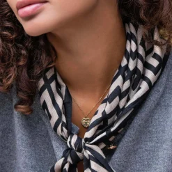Femme Luzaka Colliers<Collier Eugénie acier doré or strass