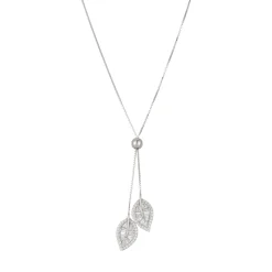 Femme Luzaka Colliers<Collier Feuilles Argent 925 rhodié