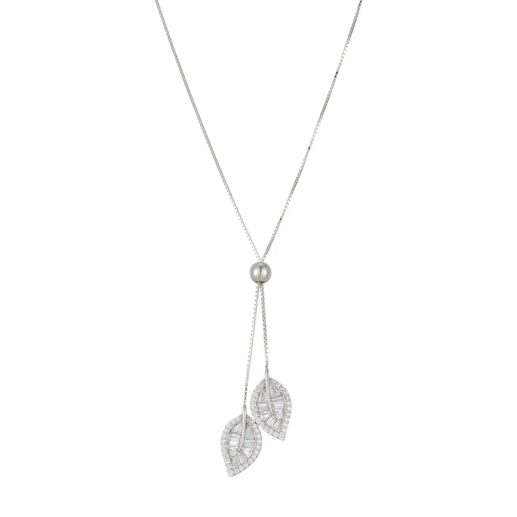 Femme Luzaka Colliers<Collier Feuilles Argent 925 rhodié