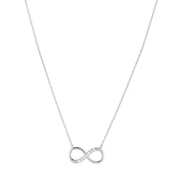Femme Luzaka Colliers<Collier Infini Argent 925 rhodié