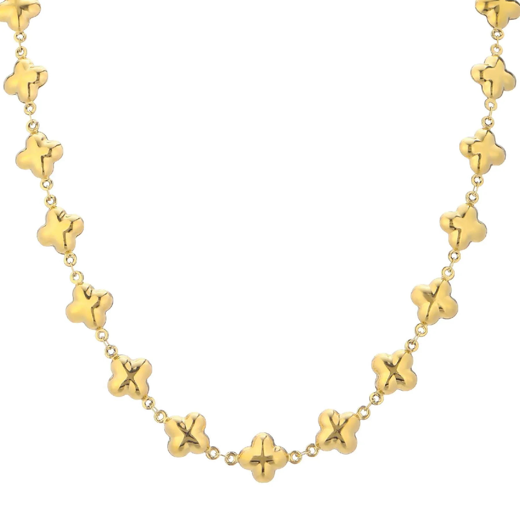 Femme Luzaka Colliers<Collier Isadora acier doré or
