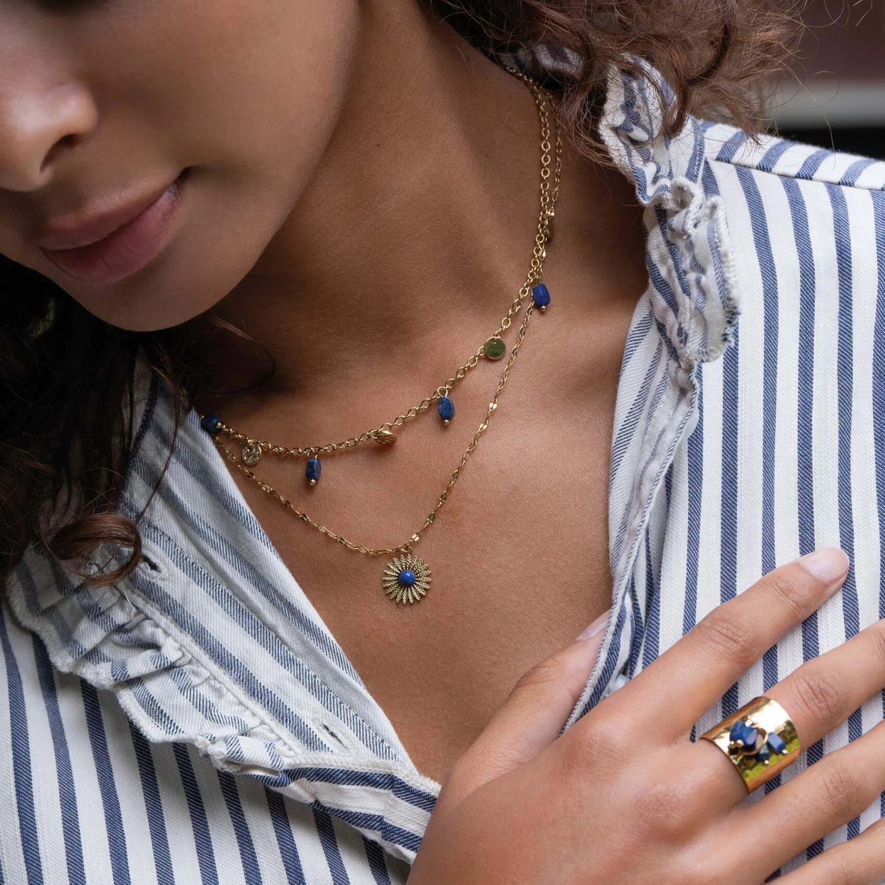 Femme Luzaka Colliers<Collier Laurie Lapis Lazuli