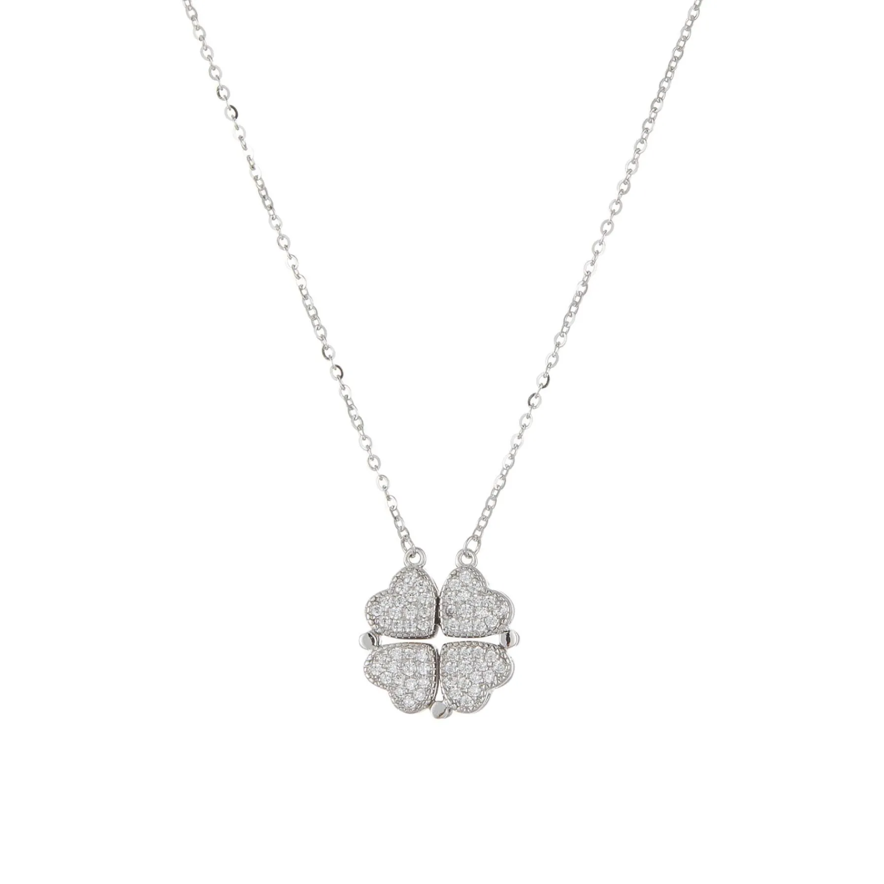 Femme Luzaka Colliers<Collier Love 4 en 1 Argent 925 rhodié