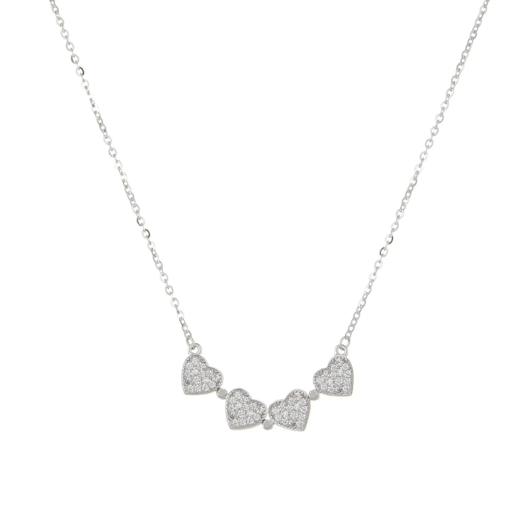 Femme Luzaka Colliers<Collier Love 4 en 1 Argent 925 rhodié
