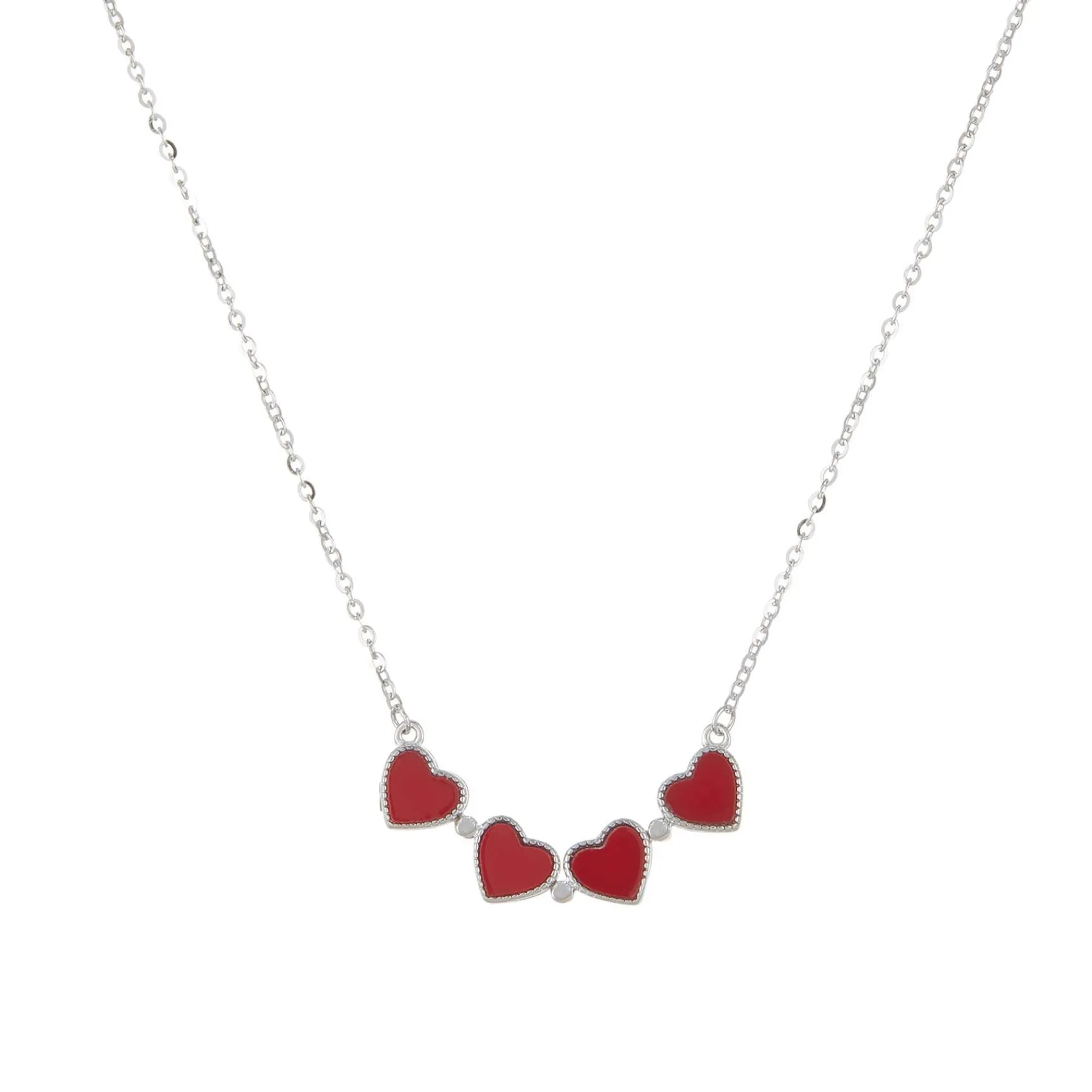 Femme Luzaka Colliers<Collier Love 4 en 1 Argent 925 rhodié