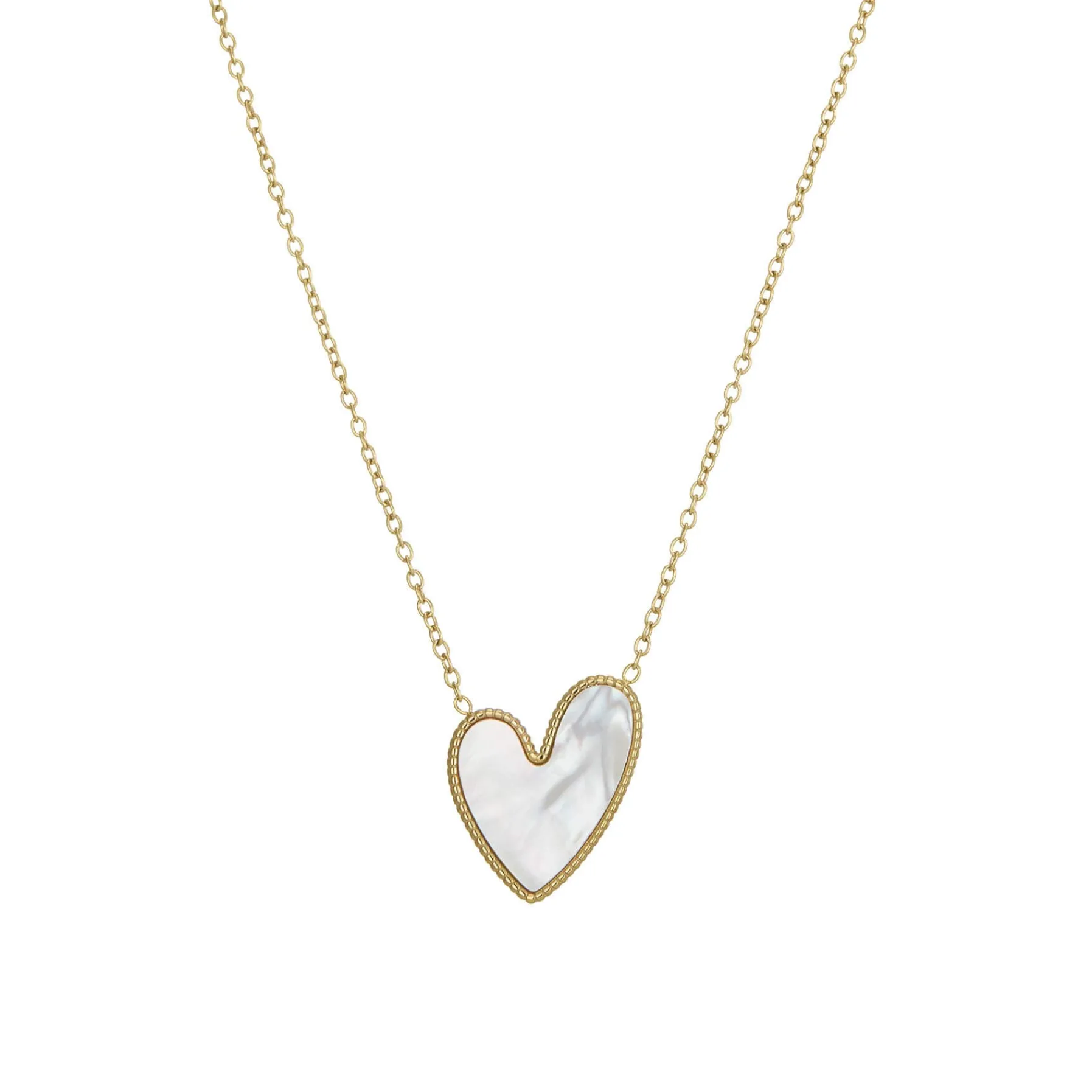 Femme Luzaka Colliers<Collier Luzalove acier doré or et nacre