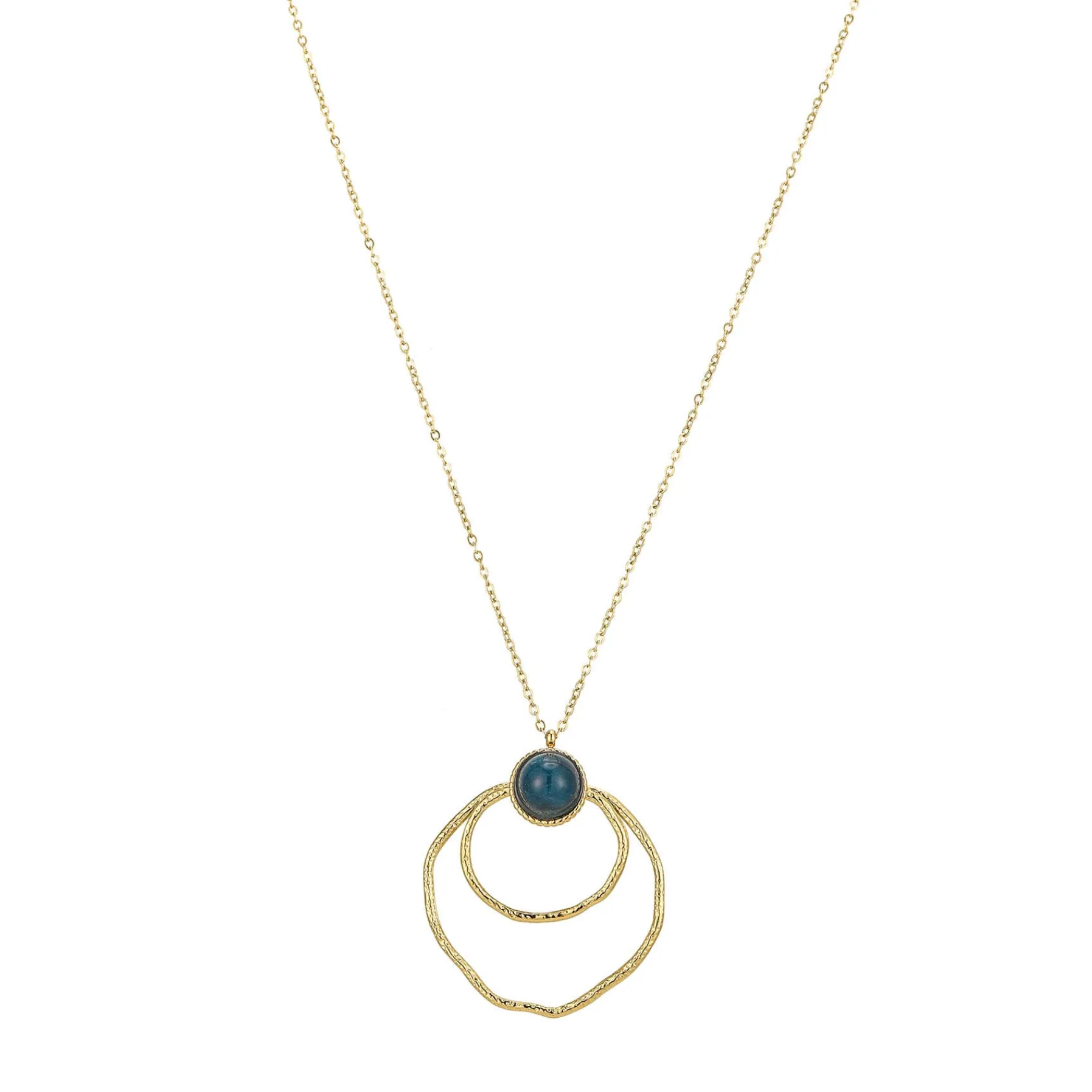Femme Luzaka Colliers<Collier Majo Pierre Apatite bleue