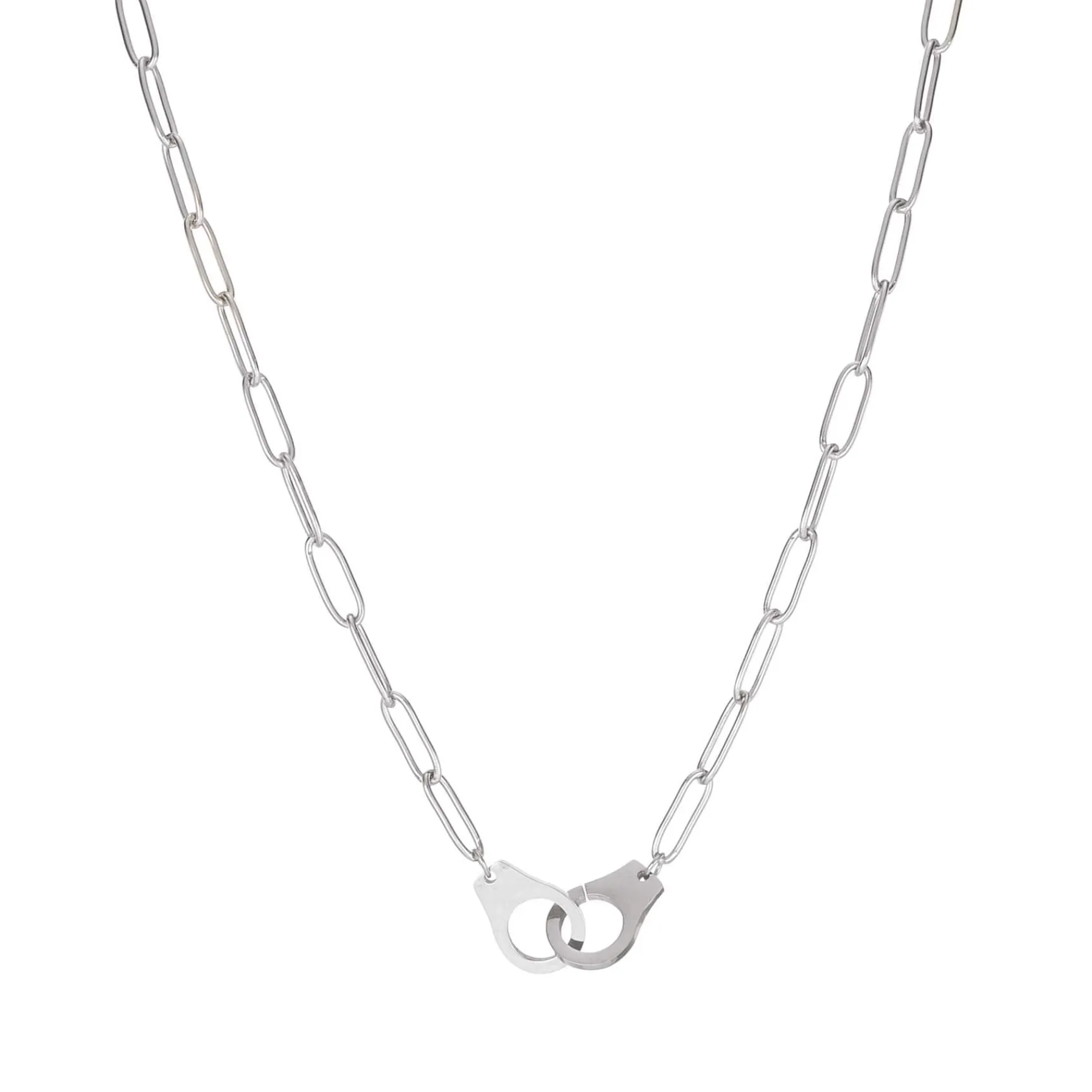 Femme Luzaka Colliers<Collier Menottes acier