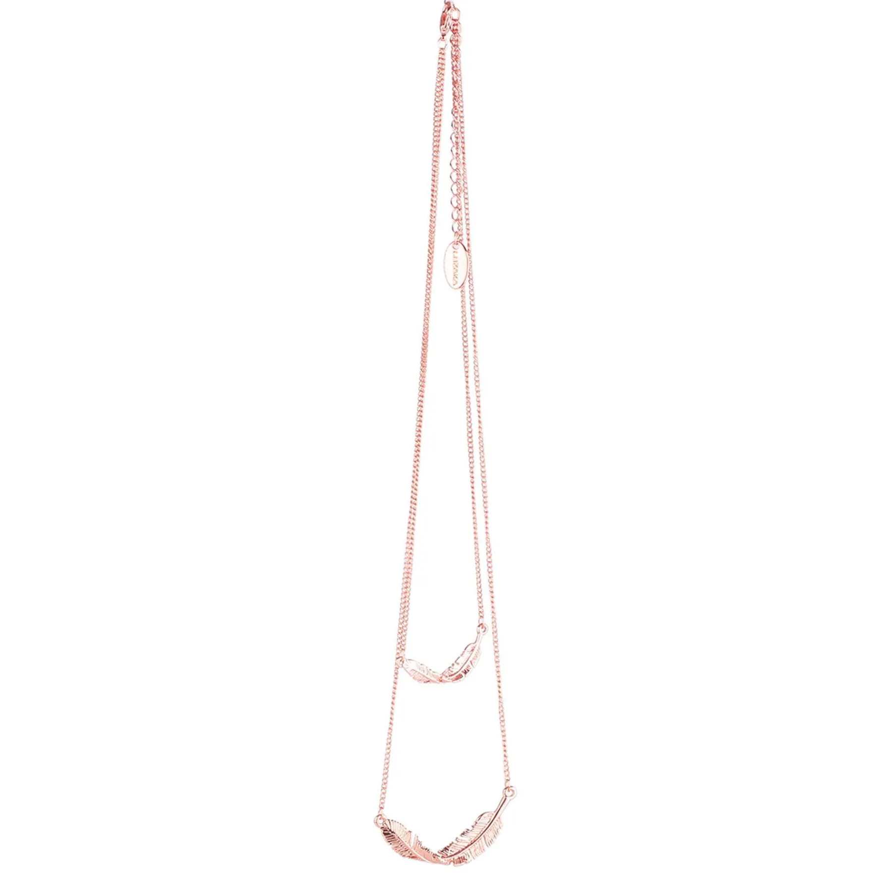 Femme Luzaka Colliers<Collier Pascaline doré rose