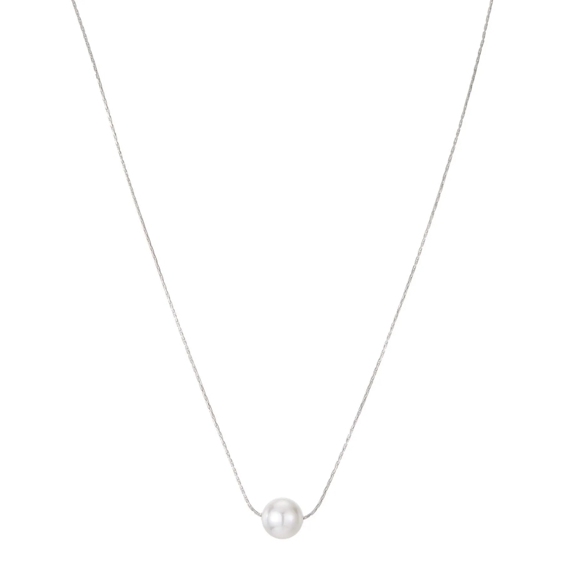 Femme Luzaka Colliers<Collier Perle Nacre acier
