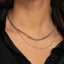 Femme Luzaka Colliers<Collier Perline acier