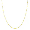 Femme Luzaka Colliers<Collier Rosaire jaune acier doré or