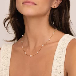 Femme Luzaka Colliers<Collier Rosaire perles nacre naturelle