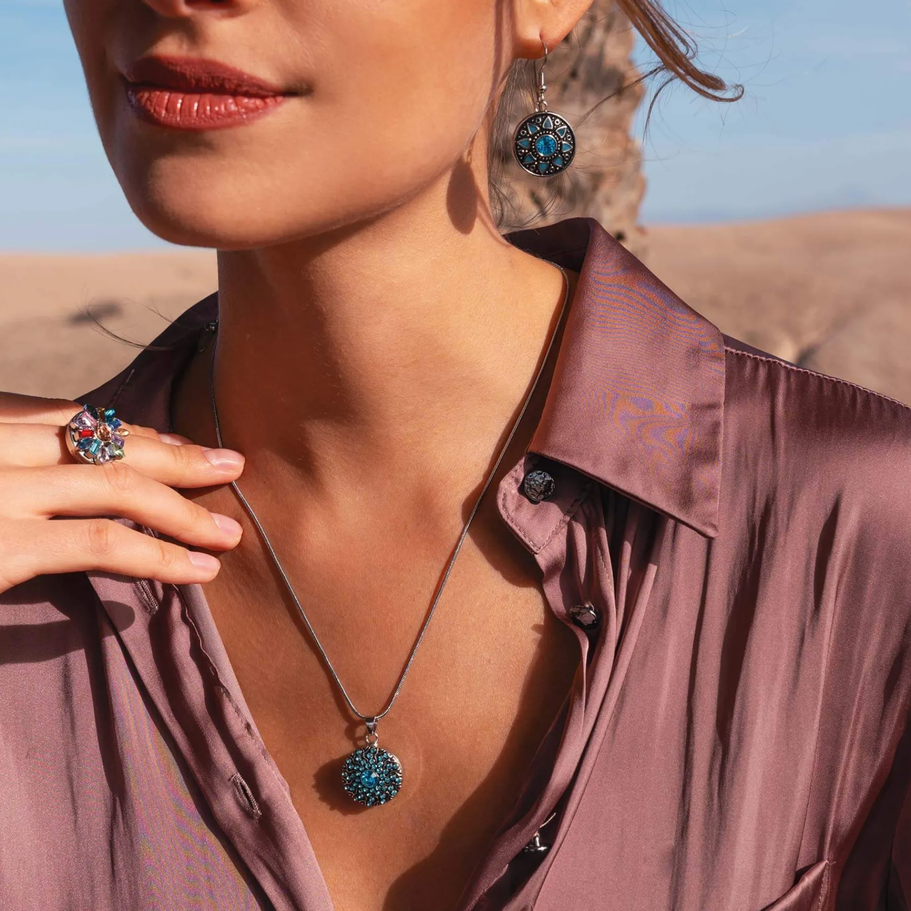 Luzaka Bijoux Snap<Collier Snap