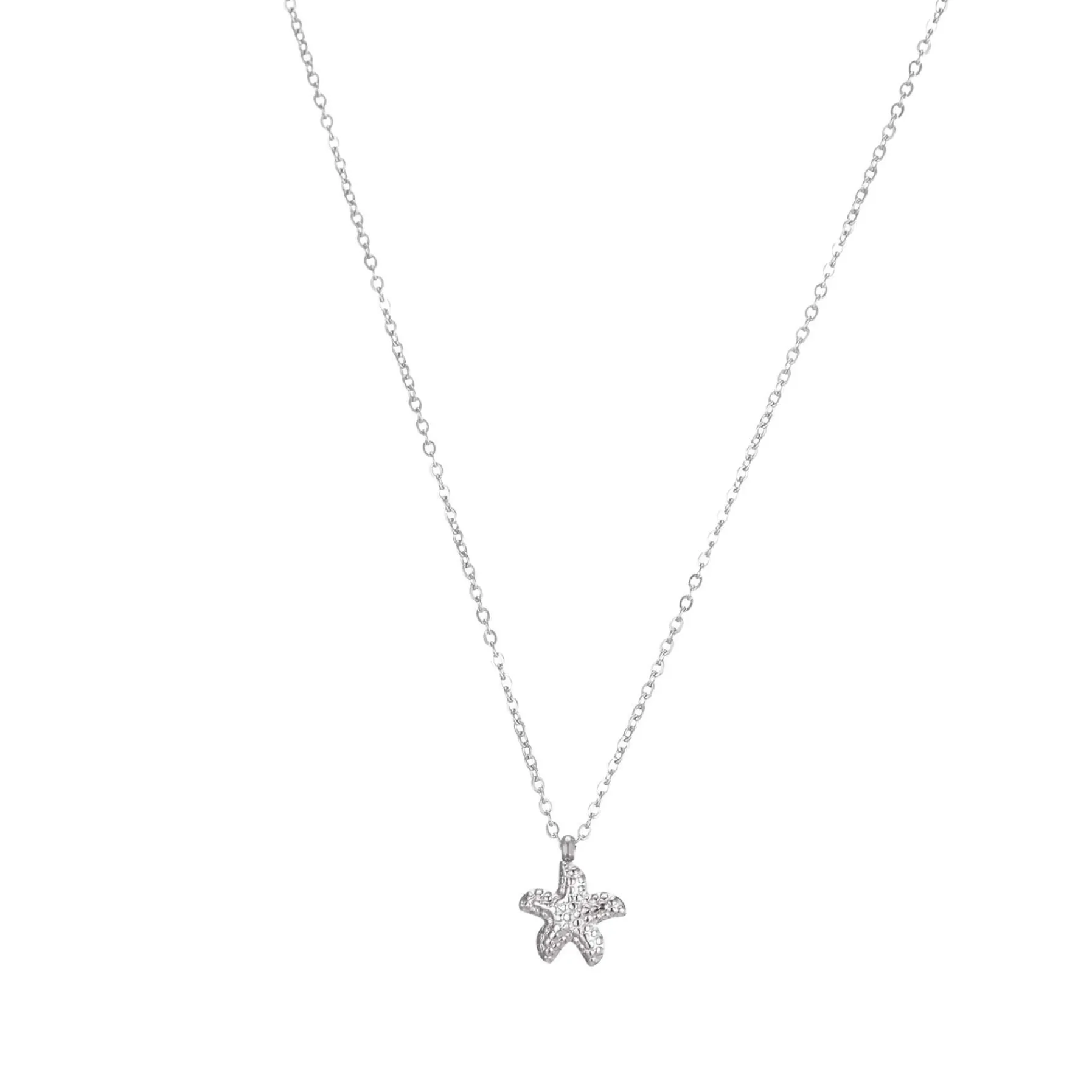 Femme Luzaka Colliers<Collier étoile de mer acier