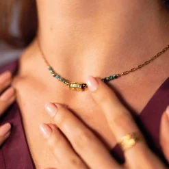 Femme Luzaka Colliers<Collier Totem Turquoise Africaine