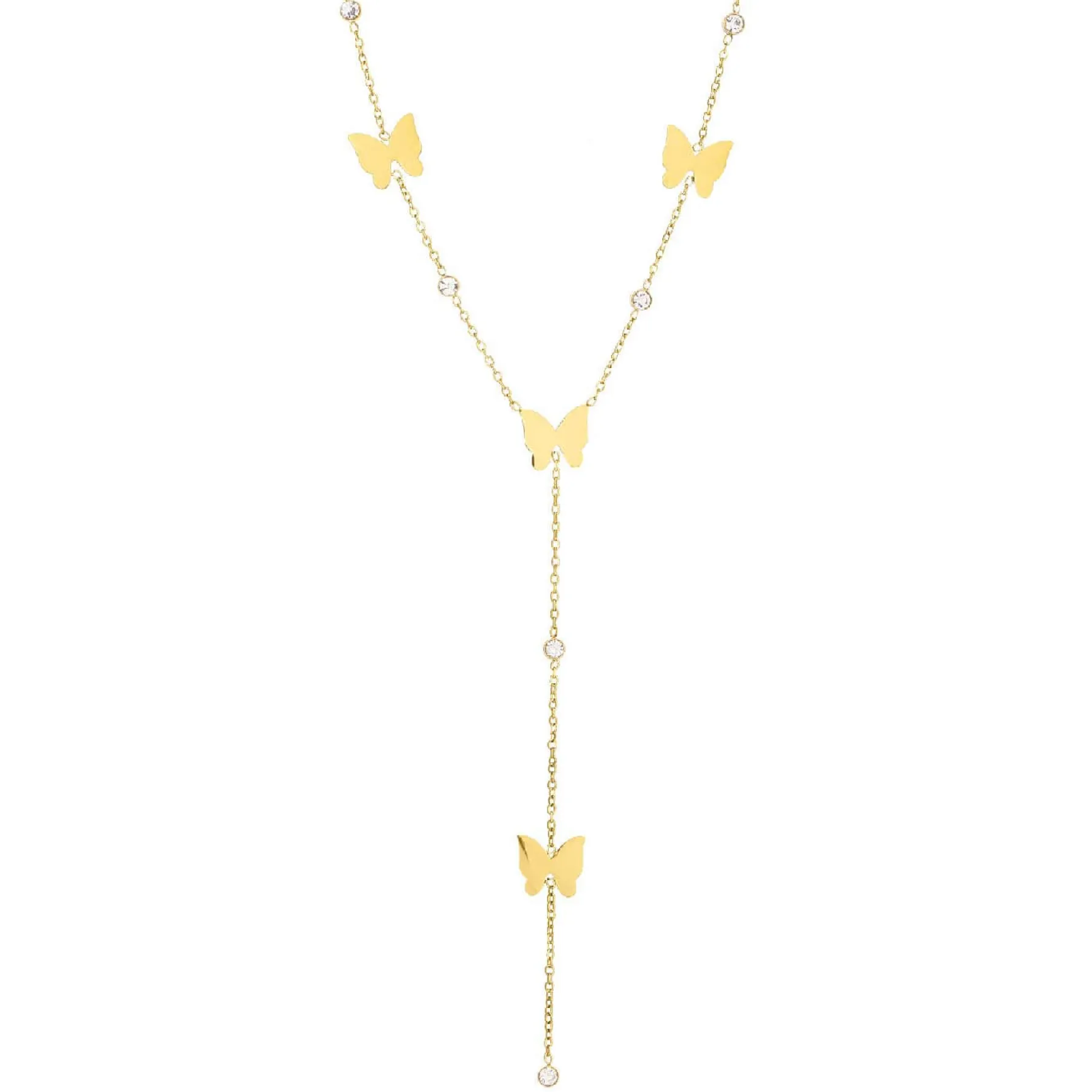 Femme Luzaka Colliers<Collier Y Saphira papillon