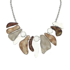 Femme Luzaka Colliers<Collier Zouka marron