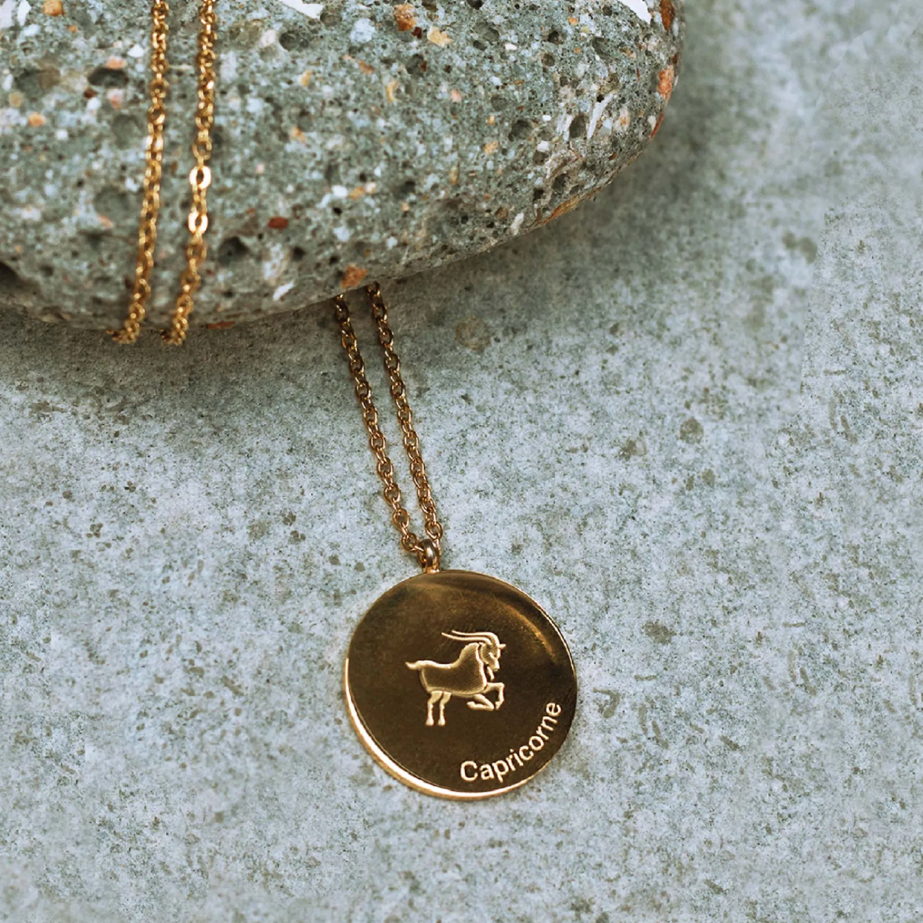 Femme Luzaka Colliers<Colliers médaille Astrologique