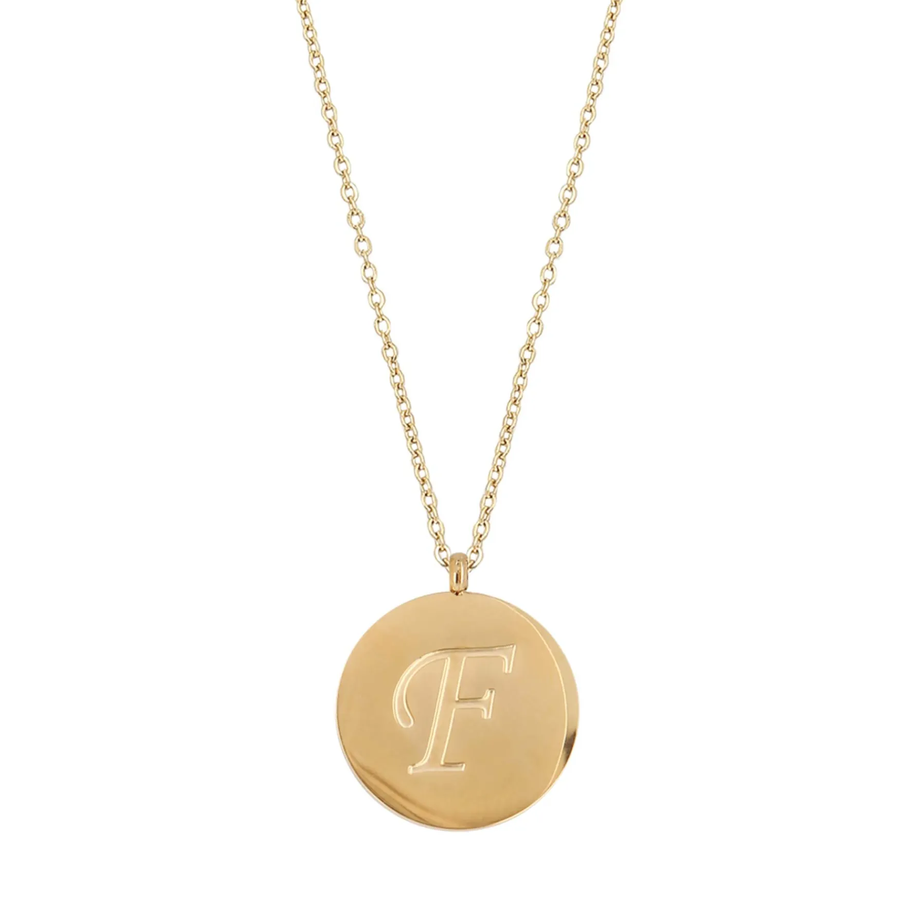 Femme Luzaka Colliers<Colliers Médaille Lettre
