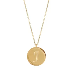 Femme Luzaka Colliers<Colliers Médaille Lettre