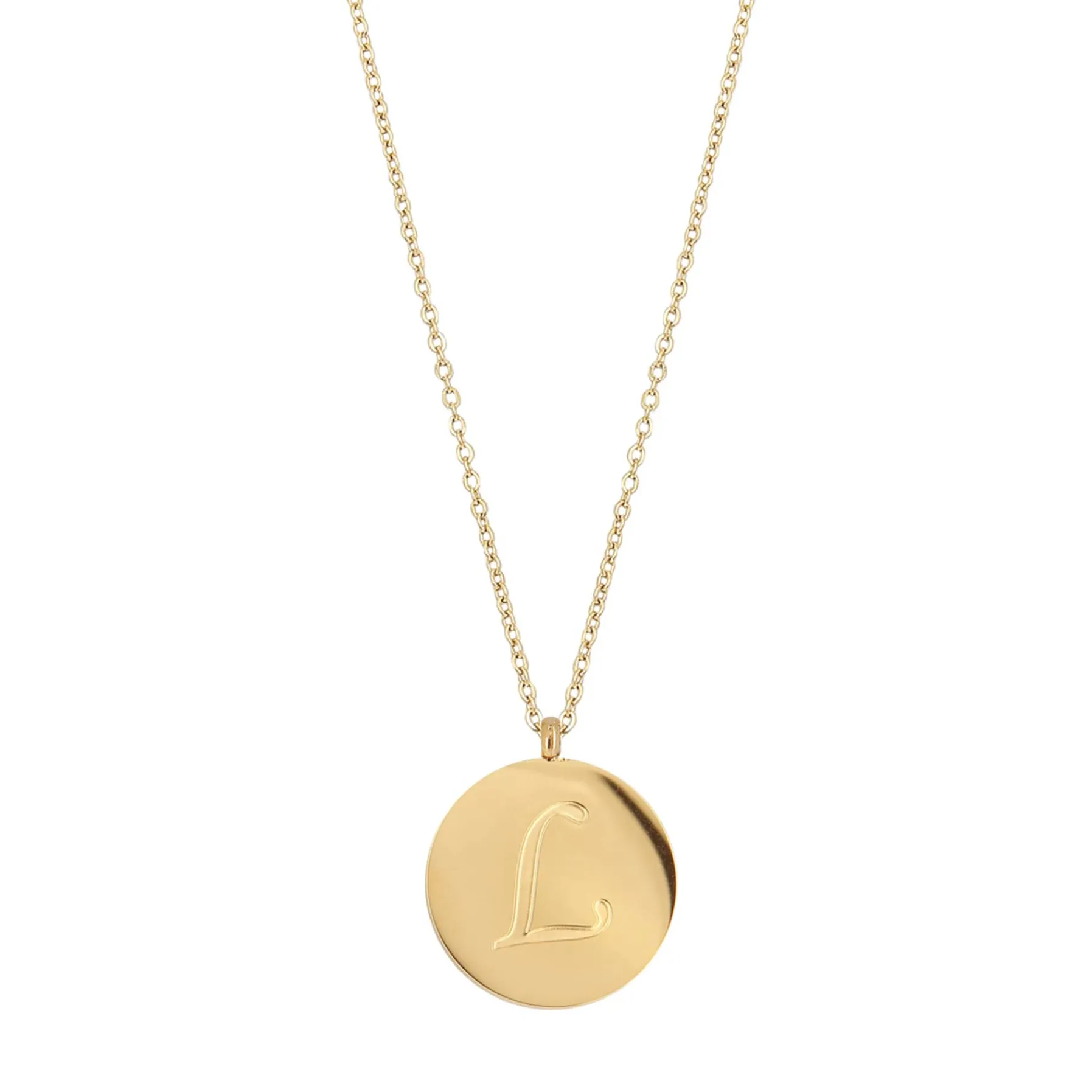 Femme Luzaka Colliers<Colliers Médaille Lettre